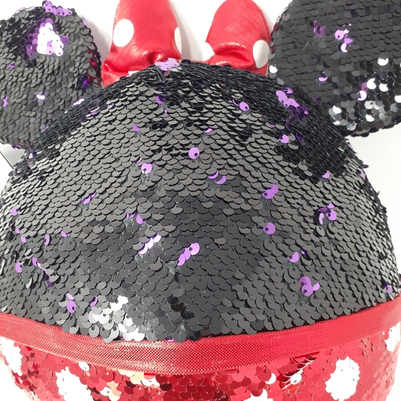 Disney Minnie Mouse Reversible Sequined Plush - Picture 4 of 9
